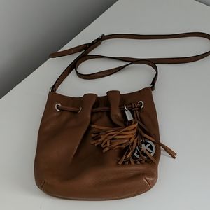 MK leather crossbody